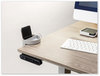 A Picture of product DEF-400001 deflecto® Standing Desk Small Organizer Two Sections, 3.85 x 3.54, Gray