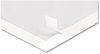 A Picture of product DEF-68776W deflecto® Self Adhesive Sign Holders 8.5 x 11 Insert, Clear with White Border, 2/Pack