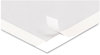 A Picture of product DEF-68886W deflecto® Self Adhesive Sign Holders 11 x 17, Clear with White Border, 2/Pack