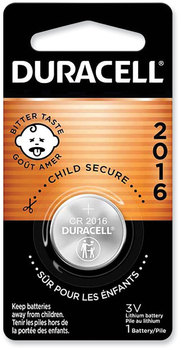 Duracell® Lithium Coin Batteries With Bitterant 2016