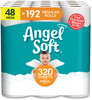 A Picture of product GPC-7940350 Angel Soft® Mega Toilet Paper Septic Safe, 2-Ply, White, 320 Sheets/Roll, 48 Rolls/Pack