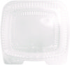 A Picture of product HFA-6051S500 HFA® Handi-Lock® Single Compartment Food Container 12 oz, 8.63 x 2.75 5.25, Clear, Plastic, 500/Carton
