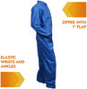 A Picture of product KCC-58506 KleenGuard™ A20 Breathable Particle Protection Coveralls Zip Front, Elastic Back, Wrists, Ankles, 3X-Large, Blue, 20/Carton