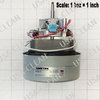 A Picture of product USA-1648283 120V vacuum motor
