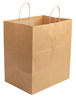 A Picture of product ACR-TBTH141015 Twisted Handle Kraft Paper Take Out Bag, 14" x 10" x 15.75", 200/Case