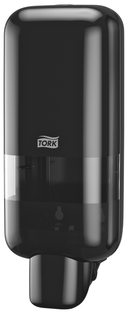 Tork Soap and Sanitizer Dispenser. Black. 6 each/case.