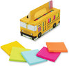 A Picture of product MMM-65424SSBUS Post-it® Notes Super Sticky Self-Stick 3" x Assorted, 70 Sheets/Pad, 24 Pads/Pack