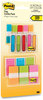 A Picture of product MMM-683XLM Post-it® Standard and Arrow Flag Combo Pack 0.47" 0.94", Assorted Colors, 320/Pack