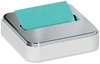 A Picture of product MMM-STL330WH Post-it® Pop-up Notes Super Sticky Steel Top Dispenser For 3 x Pads, White/Steel