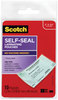 A Picture of product MMM-LS85110G Scotch™ Self-Sealing Laminating Pouches 9 mil, 3.8" x 2.4", Gloss Clear, 10/Pack