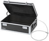 A Picture of product IDE-VZ00323 Vaultz® Locking Storage Chest Medium Density Fiberboard, 14.5 x 8 19.5, Black