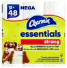 A Picture of product PGC-03156 Charmin® Essentials Strong™ Bathroom Tissue Septic Safe, 1-Ply, White, 429/Roll, 12 Rolls/Pack