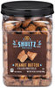 A Picture of product OFX-3598 Shultz Pretzels Peanut Butter, Tub, 24 oz