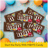 A Picture of product MNM-49990 M & M's® Chocolate Candies Milk Individually Wrapped, 1.69 oz, 36/Box