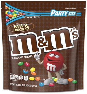 M & M's® Chocolate Candies Milk 38 oz Bag