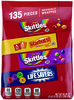 A Picture of product SKT-29689 MARS Skittles, Starburst & Life Savers Fun Size Fruity Candy Assortment and 45.85 oz Bag, 135 Pieces, Individually Wrapped