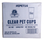 A Picture of product RJS-EPET16 Empress PET Cold Cups. 16 oz. Clear. 50 cups/sleeve, 20 sleeves/case.