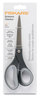 A Picture of product FSK-1067265 Fiskars® Everyday Titanium Softgrip® Scissors 8" Long, 3.1" Cut Length, Straight Dark Gray Handle