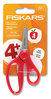 A Picture of product FSK-1067042 Fiskars® Kids & Student Scissors Rounded Tip, 5" Long, 1.75" Cut Length, Straight Handle, Randomly Assorted Color