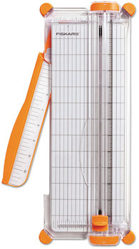 Fiskars® Personal Paper Trimmer 7 Sheets, 12" Cut Length, Plastic Base, 5.5 x 14