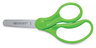 A Picture of product ACM-16454 Westcott® For Kids Scissors Rounded Tip, 5" Long, 1.75" Cut Length, Straight Assorted Color Handles, 6/Pack