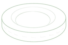 3" Lid for 4 oz portion Cup
