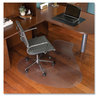 A Picture of product ESR-132775 ES Robbins® EverLife® Workstation Chair Mat for Hard Floors With Lip, 66 x 60, Clear