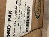 A Picture of product INO-29218 InnoPak 1 Cell Rigid Hinged Carry Out Containers. 6 X 6 X 3.18 in. Black and Clear. 171/case.