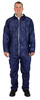 A Picture of product SSE-M1100B2X Blue Coverall Size 2X Polylite Zipper Front 25/Case