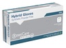 A Picture of product SEP-79198173 AmerCareRoyal Synthetic Powder Free Diamond Grip Hybrid Gloves. Size X-Large. Clear. 200 gloves/box, 5 boxes/case.