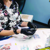 A Picture of product AXC-ABNPF48100 AMMEX® Professional Powder-Free Nitrile Exam Gloves. Size X-Large. 3 mil. Black. 100/box, 10 boxes/carton.
