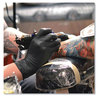 A Picture of product AXC-ABNPF46100 AMMEX® Professional Powder-Free Nitrile Exam Gloves. Size Large. 3 mil. Black. 100/box, 10 boxes/carton.