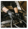 A Picture of product AXC-GPNB46100 GloveWorks® by AMMEX® Industrial Powder-Free Disposable Nitrile Gloves. Size Large. 5 mil. Black. 100 gloves/box, 10 boxes/carton.