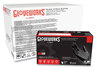 A Picture of product AXC-GPNB46100 GloveWorks® by AMMEX® Industrial Powder-Free Disposable Nitrile Gloves. Size Large. 5 mil. Black. 100 gloves/box, 10 boxes/carton.