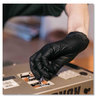 A Picture of product AXC-GPNB46100 GloveWorks® by AMMEX® Industrial Powder-Free Disposable Nitrile Gloves. Size Large. 5 mil. Black. 100 gloves/box, 10 boxes/carton.