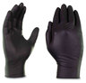 A Picture of product AXC-BX348100 X3® by AMMEX® Industrial Nitrile Gloves Powder-Free, 3 mil, X-Large, Black, 100/Box, 10 Boxes/Carton
