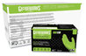 A Picture of product AXC-GWGN48100 GloveWorks® by AMMEX® Heavy-Duty Industrial Powder-Free Disposable Nitrile Gloves. Size X-Large. 8 mil. Green. 100 gloves/box, 10 boxes/carton.