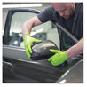 A Picture of product AXC-GWGN48100 GloveWorks® by AMMEX® Heavy-Duty Industrial Powder-Free Disposable Nitrile Gloves. Size X-Large. 8 mil. Green. 100 gloves/box, 10 boxes/carton.