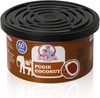 A Picture of product IKD-SCENTCCN IKEDA Scents Car Air Freshener. 1.5 oz. Coconut scent. 4 cans/pack.