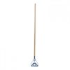 A Picture of product BWK-605 Boardwalk® Quick Change Metal Head Mop Handle for No. 20 and Up Heads. 1.13 X 62 in. Natural.