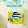 A Picture of product PGC-03154 Charmin® Essentials Soft™ Septic Safe Bathroom Tissue. 2-Ply. White. 330 sheets/roll, 12 rolls/pack, 4 packs/carton.