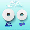 A Picture of product PGC-03154 Charmin® Essentials Soft™ Septic Safe Bathroom Tissue. 2-Ply. White. 330 sheets/roll, 12 rolls/pack, 4 packs/carton.