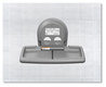 A Picture of product KKP-KB30001 Koala Kare® Baby Changing Station Wall Horizontal Mount, 36.5 x 21.25, Gray