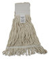 A Picture of product BWK-524C Boardwalk® Premium Saddleback Loop-End Cotton Wet Mop Heads, Pro Loop Web/Tailband. 24-oz. White. 12 mops/case.