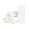 A Picture of product PIP-MT493XW Mighty Tough Linear Low Density Can Liners. 0.95 mil. 42.5 X 48 in. White. 10 liners/roll, 10 rolls/case.