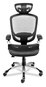 A Picture of product UOS-59460VCC Union & Scale™ FlexFit Hyken Mesh Task Chair Supports Up to 300 lbs, 17.24" 20.98" Seat Height, Black Back.Silver Base