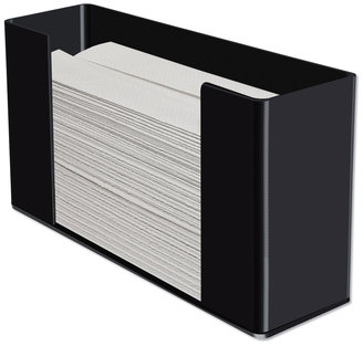 Kantek Paper Towel Dispenser Multifold 12.5 x 4.4 7, Black