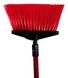 A Picture of product BEB-431409R Multi-Angle Lite Vertical Sweep - 4' Red FG Handle - Stiff Red