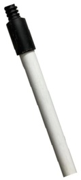 4' Fiberglass Threaded Handle - White