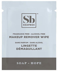 Soapbox® Makeup Remover Wipe Packets, 500 per case